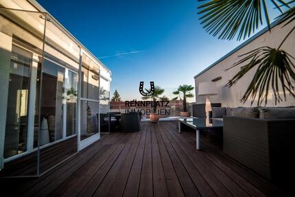 Luxus Penthouse mit traumhafter ca. 48 QM großer Dachterrasse am Unteren Wöhrd. Frei ab 01.06. - Regensburg Konradsiedlung