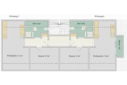 Hochwertige 2-Zimmer-Wohnung Neubau Energieeffizienz A+ - Celle Neustadt/Heese
