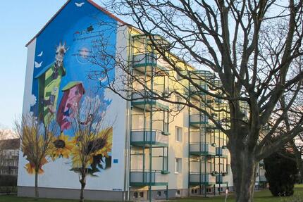 große 2-R-Wohnung mit Balkon in super Lage in Lucka (Thüringen), W0047