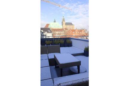 D16642 +++ DOM-Blick + große Dachterrasse + Erfurt-Altstadt +++ - Erfurt / Altstadt