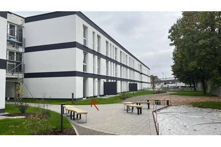 Erstbezug! Möbliertes 1-Zimmer Appartment mit Terrasse & Grünfläche – nah am Universitätsklinikum - Augsburg Bärenkeller