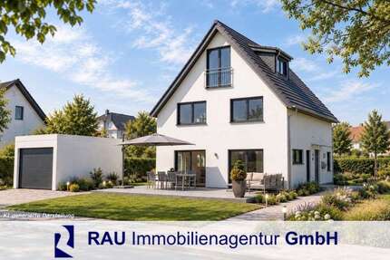 NEUBAU Einfamilienhaus mit Grundstück und genehmigtem Vorbescheid - Oberschleißheim