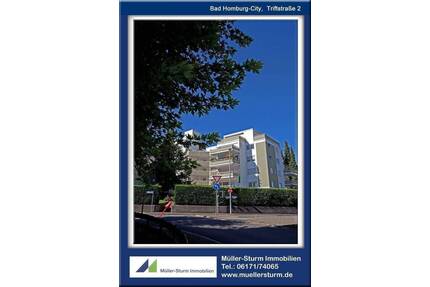 Bad Homburg- City-Triftstraße 2: Großzügige 3-Z-ETW mit Blick ins grüne!° - Bad Homburg vor der Höhe