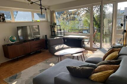 Möblierte 4 Zimmer Wohnung mit eigenem Garten in Sachenhausen - Frankfurt am Main Sachsenhausen Süd