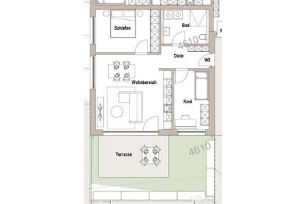 Wohnung zum Kaufen in Affalterbach 444.000,00 € 73.18 m²
