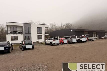 Gewerbegrundstück mit modernem Wohn- u. Bürogebäude und Lagerhalle - Schiffweiler Landsweiler