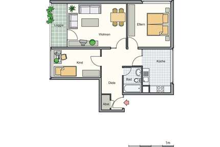 Wohnung zum Mieten in Kreuztal 448,50 € 78.9 m²