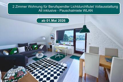 Voll möbliert, WLAN, All-In Miete 2-Zi-Business-Pendler-Apartment - Bad Soden am Taunus