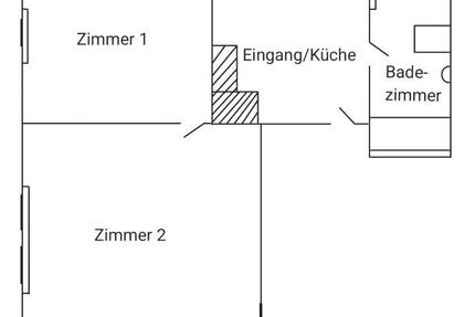 *ANFRAGESTOP* 2-Zimmer-Wohnung Geismar - Göttingen