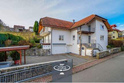 Stattliches Zweifamilienhaus mit integrierter Garage und Carport! - Wald-Michelbach / Siedelsbrunn