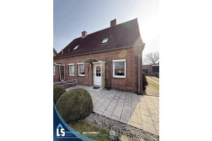 Charmante Doppelhaushälfte mit großem Garten & Nebengelass in ruhiger Lage von Heidhof - Dömitz OT Heidhof