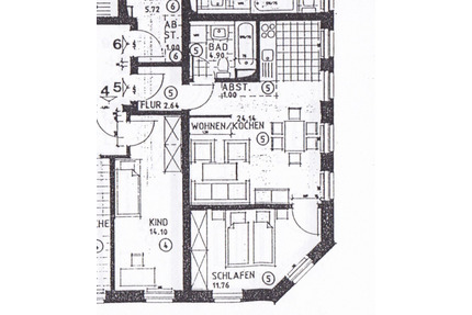 2-Zi.-ETW Leipzig-Mockau | 44 m² | leer ab April | provisionsfrei