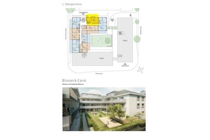 Stadtwohnung zu vermieten - 800,00&nbsp;EUR Kaltmiete, ca.&nbsp; 54,00&nbsp;m&sup2; in Biberach an der Riß (PLZ: 88400)
