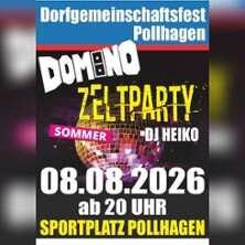 Domino Zeltparty Pollhagen