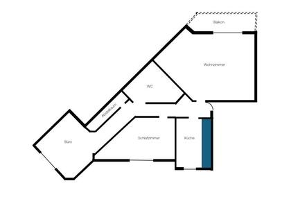 Altenlingen 3-Zimmer-Wohnung, EBK, Parkplatz - Lingen (Ems)