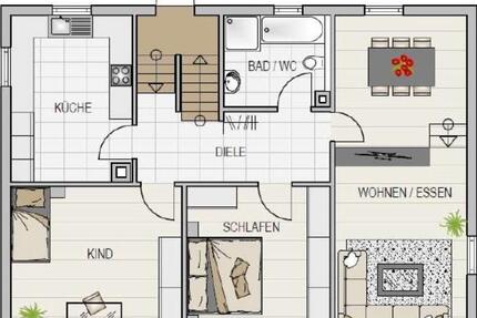 Einfamilienhaus 5,5 Zimmer zu vermieten in Heuchlingen