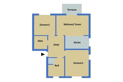 Gehobene Barrierefreie Erdgeschosswohnung mit Garten & Terrasse - Lindhorst