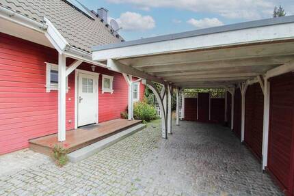Exklusiv und modern: Norwegerhaus in Stahnsdorf - Wohnen am Naturschutzgebiet vor den Toren Berlins