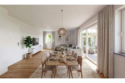 Großer Loftbereich - moderne 3-Zimmer-Wohnung mit Balkon in Teublitz