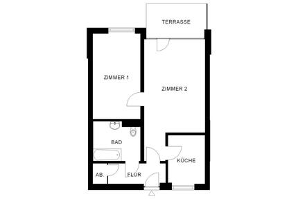 Gemütliche 2-Zimmer- Wohnung für Senioren in Attendorn