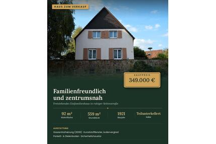 Freistehendes Einfamilienhaus - in Dortmund-Eving