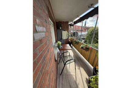 Bestlage Dülmen: 3,5 Zimmer mit Balkon direkt an der Fußgängerzone – 64,08 m²