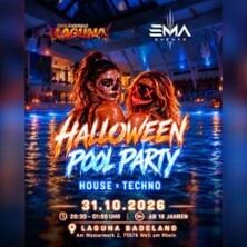 Halloween Pool Party im Badeland - House x Techno Event