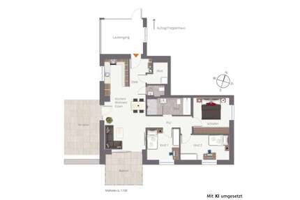 Wohnung zum Kaufen in Biberach 583.300,00 € 106.34 m²