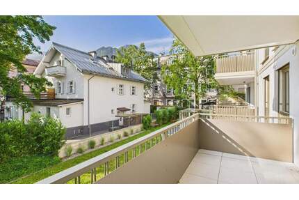 Barrierefreie 2-Zimmer-Stadtwohnung (BJ 2021) mit Südbalkon & Aufzug in Bad Reichenhall