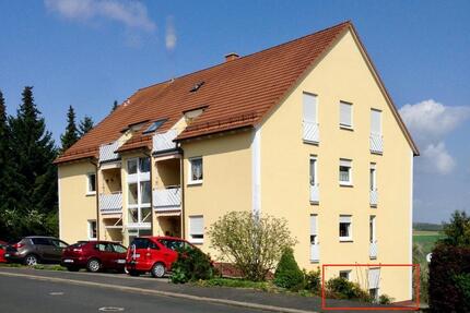 2 Zimmerwohnung mit großer Terrasse und Stellplatz zu verkaufen - Schweinfurt Haardt