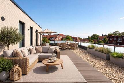 Penthouse-Flair über den Dächern von Rotenburg - Neubau mit Dachterrasse & Aufzug - Rotenburg (Wümme)