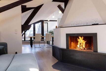 Charmante Wohnung - Dachterrasse, Kamin, Garage - Bonn Zentrum