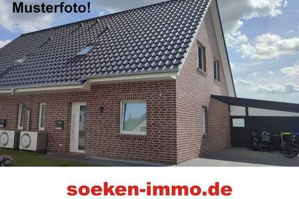 Neubaudoppelhaushälfte - noch mit erheblichen Gestaltungsmöglichkeiten! **JG2510** - Aurich Schirum
