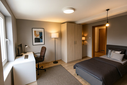 Ökologische 5-Zimmerwohnung mit Balkon und Garten direkt in Calden