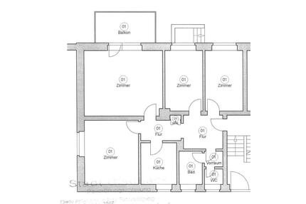 85 QM 4 Zimmer & Balkon in ruhiger Waldrandlage - Gladbeck