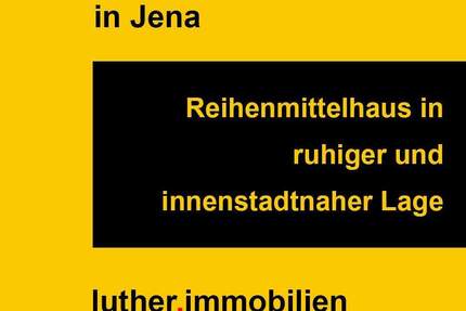 Reihenmittelhaus im nördlichen Stadtgebiet Jenas