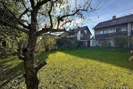 ELVIRA - Oberschleißheim, großzügige Doppelhaushälfte mit Gartenidylle und viel Potenzial