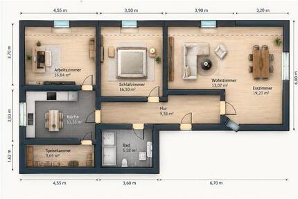 3 Zimmer Wohnung in Wolfhagen Garage Gartennutzung
