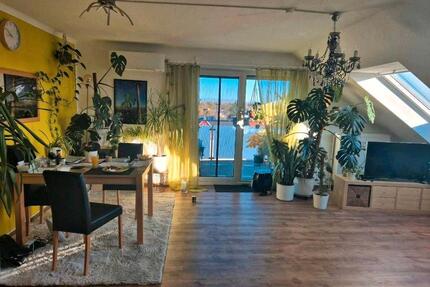 Klimatisierte Maisonette Wohnung 3 ZKB, Balkon, EBK, TG Parkplatz - Frankenthal (Pfalz)