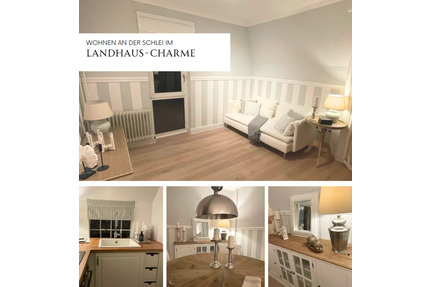 Wohnen in der Schlei - Liebevoll möblierte Wohnung mit Garten - Winnemark