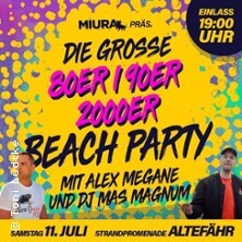 80er/90er/2000er - Beachparty