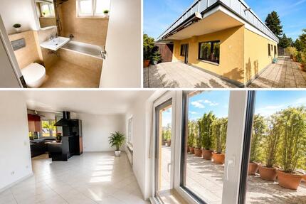 Einzigartige Dachterrassenwohnung in München-Obermenzing, frei!