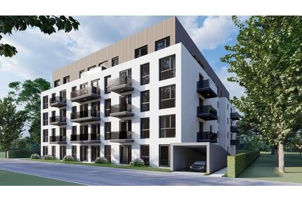 Bester Energiestandard! Moderne 1-Zi-Wohnung mit Balkon und Küche - KFW 40 NH - Neuötting