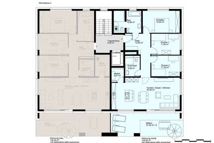 Wohnung zum Kaufen in Künzelsau 850.000,00 € 128.5 m²