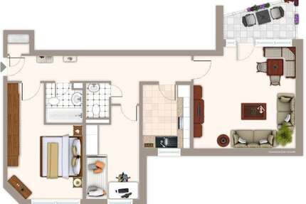 Wohnung zum Mieten in Mönchengladbach 769,00 € 80.89 m²