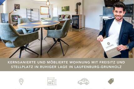 Wohnung zum Mieten in Grunholz 695,00 € 43.4 m²