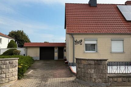 Haus,Familie,Doppelhaushälfte,ruhige Lage,Heizung,Seenähe,Leipzig - Mücheln (Geiseltal)