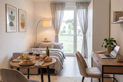 Wohnung zum Mieten in Roßdorf 550,00 € 23 m²