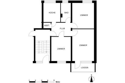 Wohnung zum Mieten in Oldenburg 570,00 € 69.65 m²