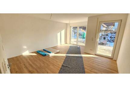 Erstbezug - Wohnen und Leben in Ammersricht - Exklusive 2 Zimmer Erdgeschoss Wohnung mit Sonnen Terrasse zum Wohlfühlen - Amberg